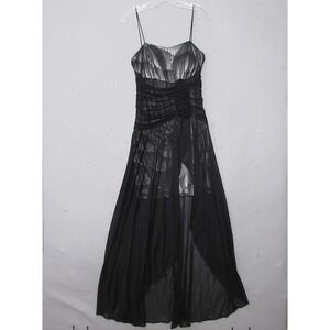 Vintage Fanny Fashion USA Maxi Dress Y2K Whimsigoth Fairy Grunge‎ Overlay USA